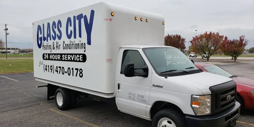 Glass City Heating & Air Conditioning Truck Decals