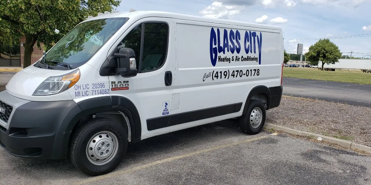 Glass City Heating & Air Conditioning Truck Decals